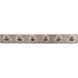 Bar 6 Light 36 inch Polished Chrome Bathroom Vanity Light Wall Light