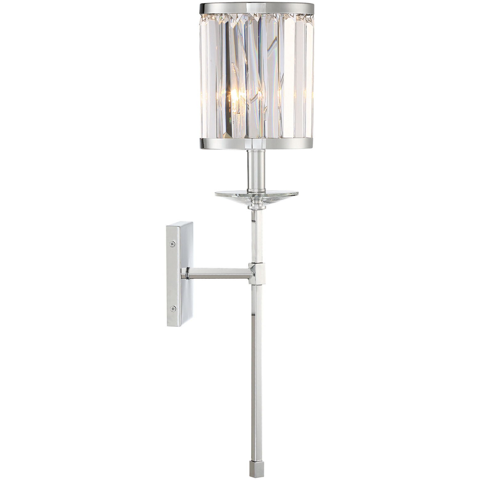 Ashbourne 1 Light 6.5 inch Polished Chrome Wall Sconce Wall Light