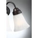 Brighton 3 Light 11 inch English Bronze Bath Light Wall Light