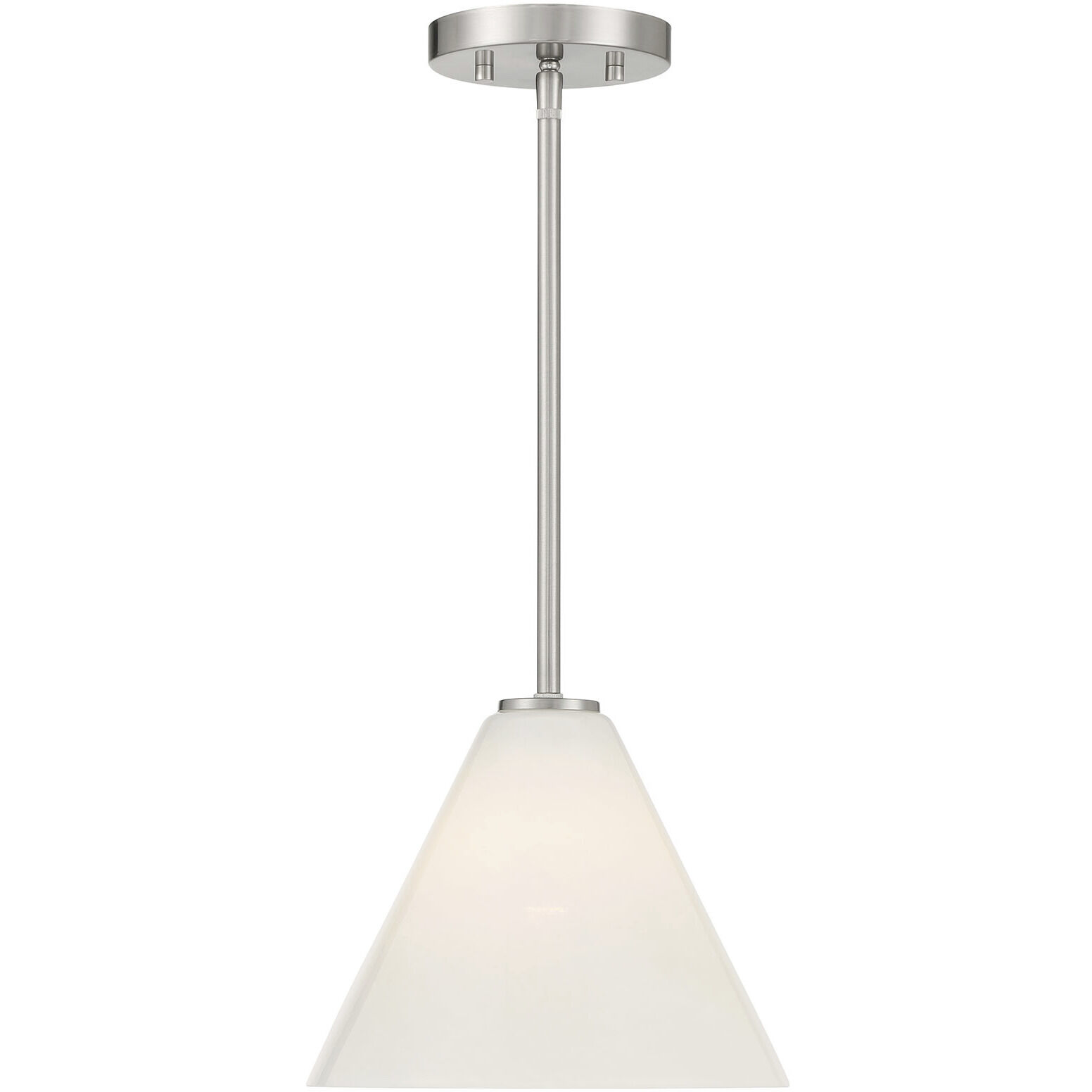Blair 1 Light 10 inch Satin Nickel Mini-Pendant or Semi-Flush Ceiling Light