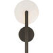 Ainslie LED 8 inch Mediterranean Bronze Sconce Wall Light