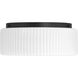 Edgemont 4 Light 20 inch Matte Black Flush Mount Ceiling Light