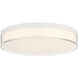 Clarion LED 11 inch White Flush Mount Ceiling Light
