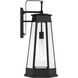 Payne 1 Light 25.5 inch Matte Black Outdoor Wall Lantern
