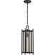 Jacobs 1 Light 5.75 inch Matte Black Outdoor Hanging Lantern