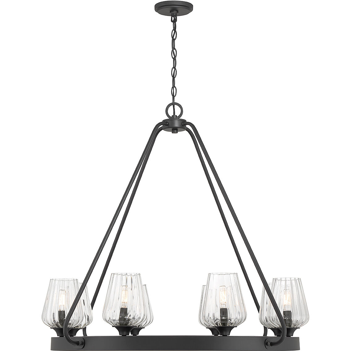 最高級 36 Light 8 Carlton 1-3394-8-89 House Savoy inch Black Matte ライト・ランタン