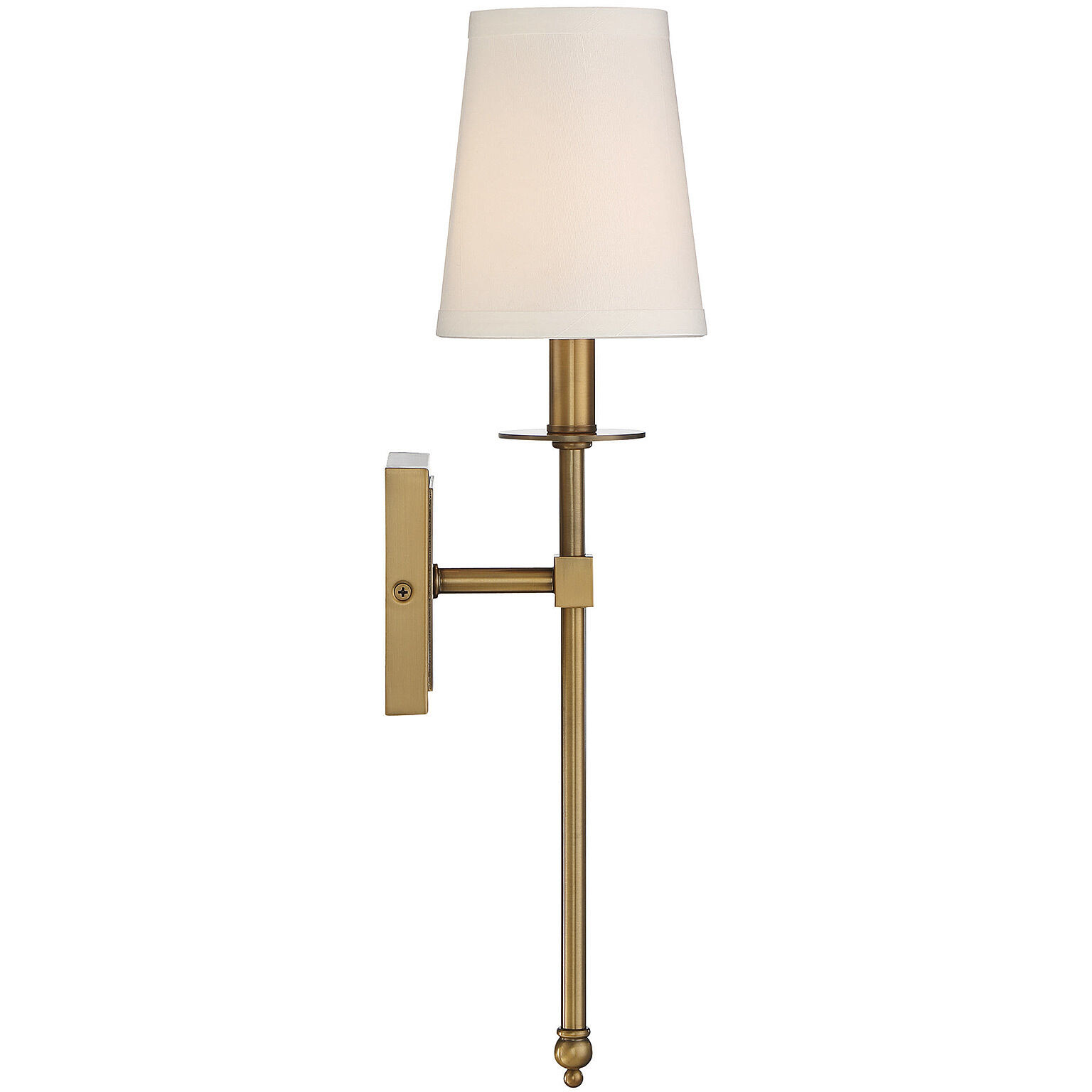 Monroe 1 Light 5 inch Warm Brass Wall Sconce Wall Light, Essentials