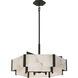 Orleans 6 Light 24.28 inch Black Cashmere Pendant Ceiling Light
