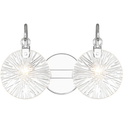 Addison 2 Light 16 inch Polished Chrome Bathroom Vanity Light Wall Light