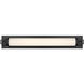 Parker LED 28 inch Black Lustre Bathroom Vanity Light Wall Light
