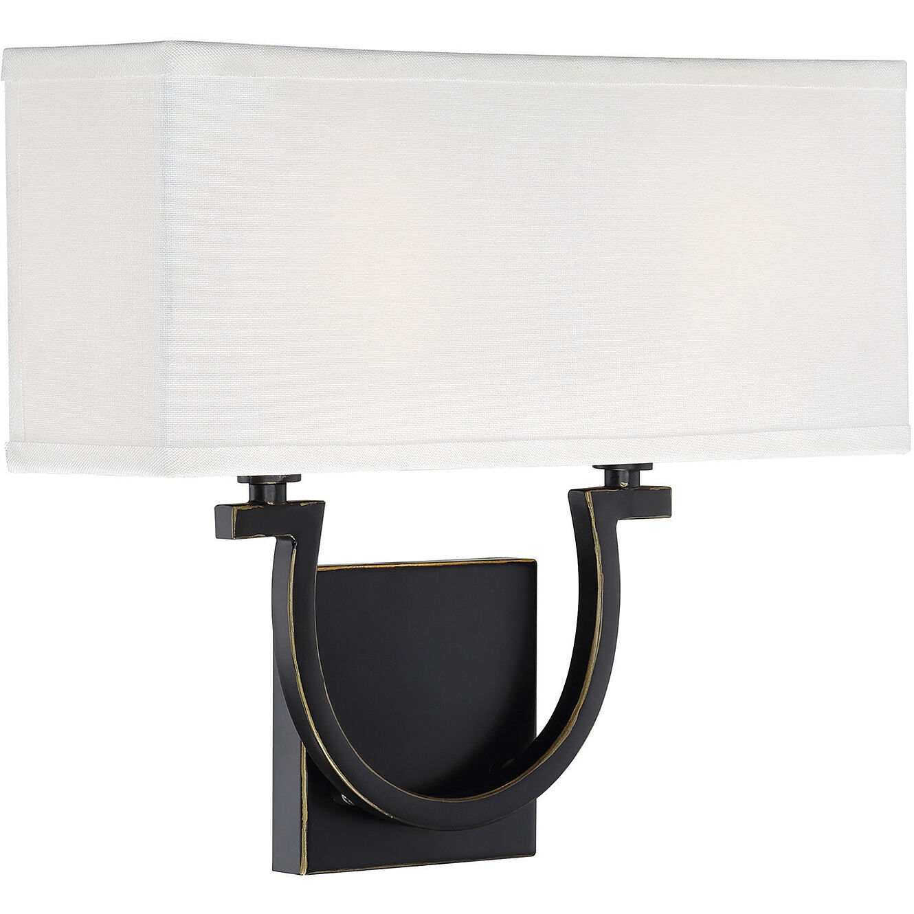 Rhodes 2 Light 14 inch Classic Bronze ADA Wall Sconce Wall Light, Essentials