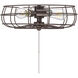 Ratcliffe 3 Light Incandescent English Bronze Fan Light Kit