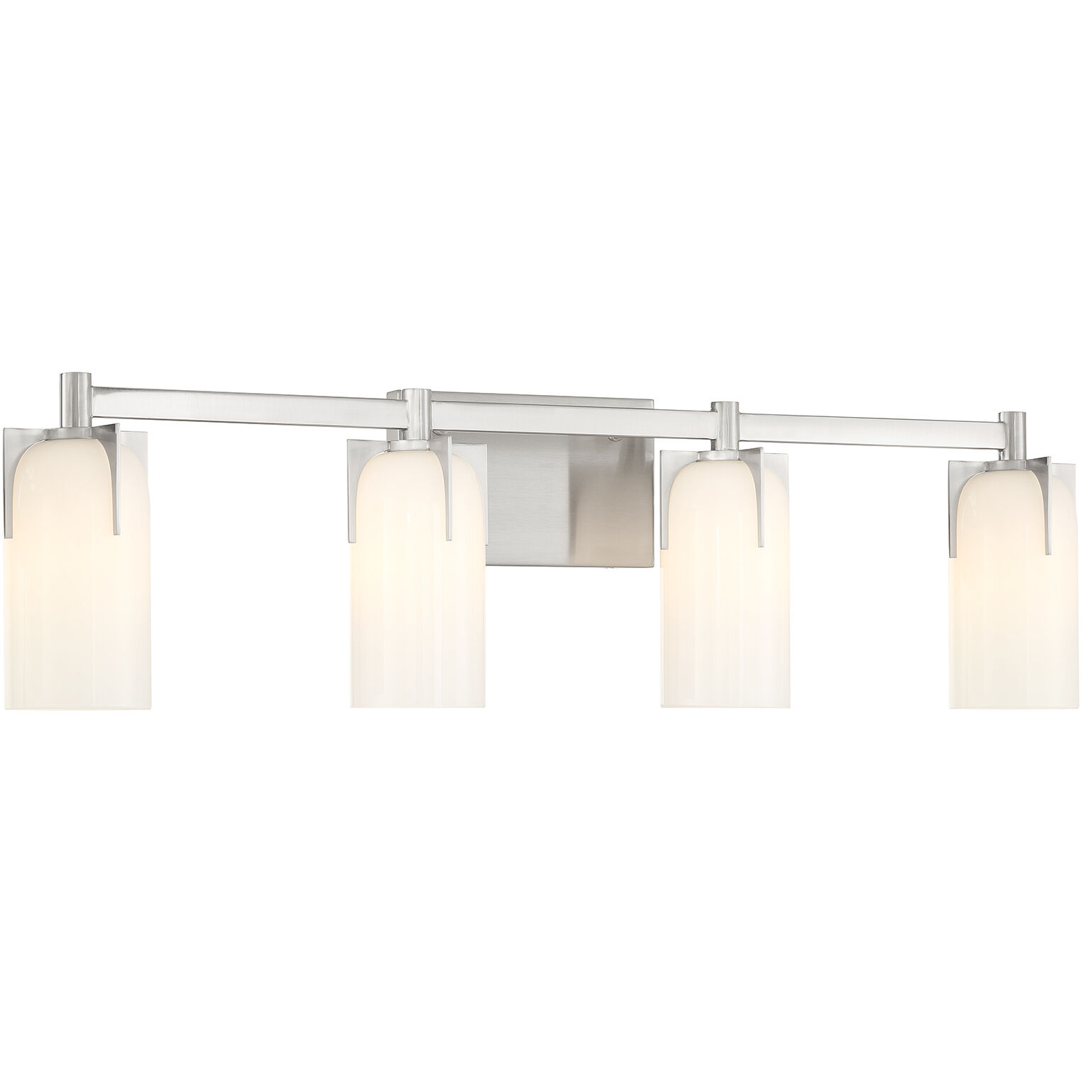Caldwell 4 Light 32 inch Satin Nickel Bathroom Vanity Light Wall Light