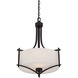 Colton 3 Light 18 inch English Bronze Pendant Ceiling Light