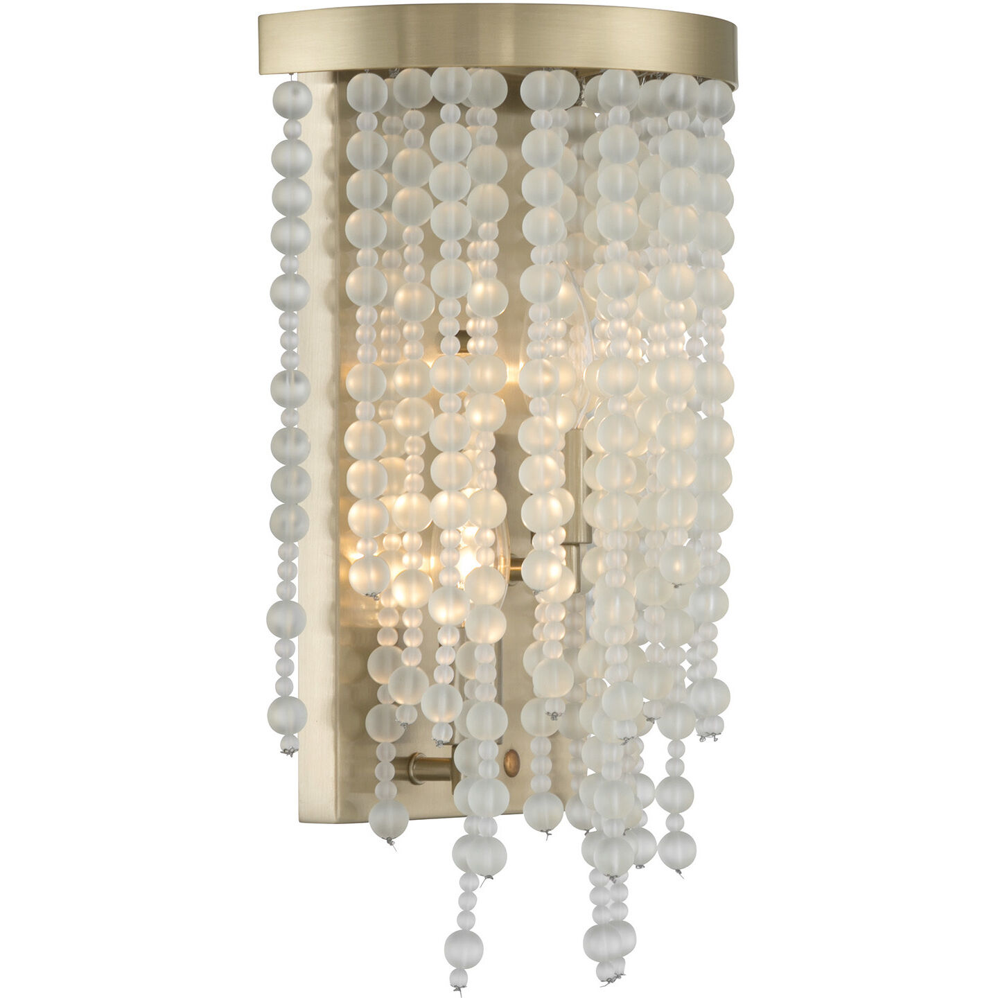 Jeanette 2 Light 9 inch Noble Brass Wall Sconce Wall Light