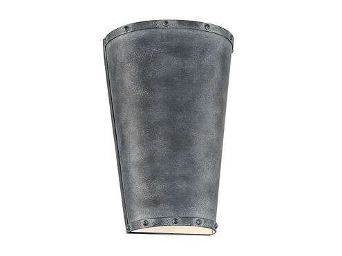 Dover 1 Light 12 inch Farmhouse Tin Sconce Wall Light