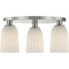 Baldwin 3 Light 18 inch Satin Nickel Flush Mount Ceiling Light, Essentials