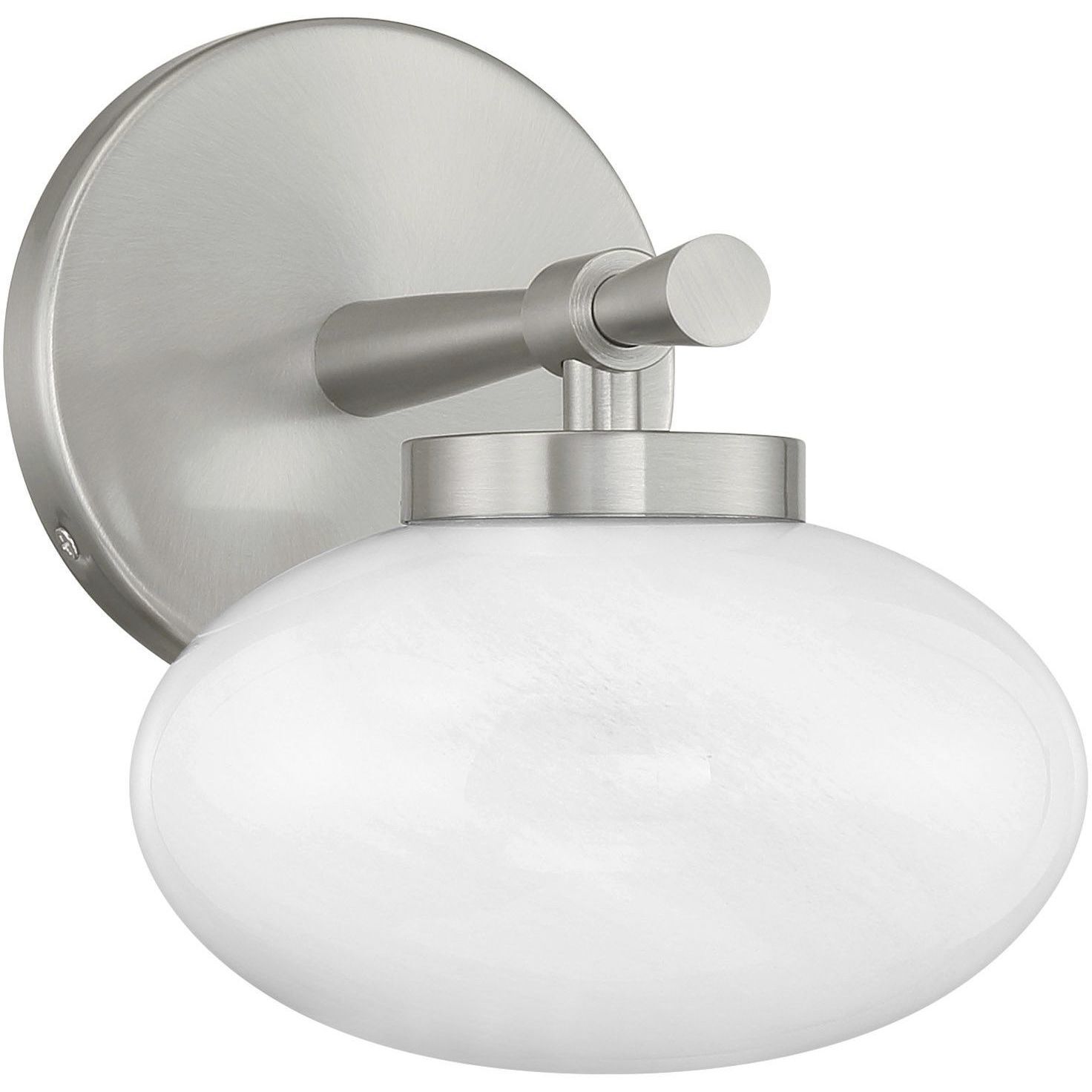 Barrow Wall Sconce Wall Light in Satin Nickel