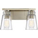 Brannon 2 Light 14.25 inch Bathroom Vanity Light