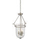 Trudy 3 Light 16 inch Satin Nickel Pendant Ceiling Light