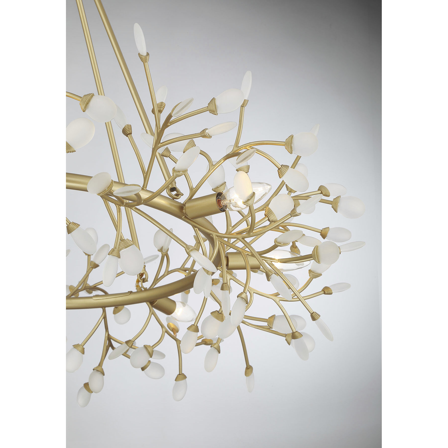 Savoy House 1-9855-8-328 Once 8 Light 36 inch Spun Gold