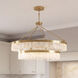 Landon LED 45 inch Warm Brass Pendant Ceiling Light