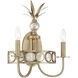 Hearst Wall Sconce Wall Light in Noble Brass