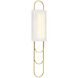 Tartine Wall Sconce Wall Light in Warm Brass