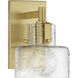 Dover Wall Sconce Wall Light in Warm Brass