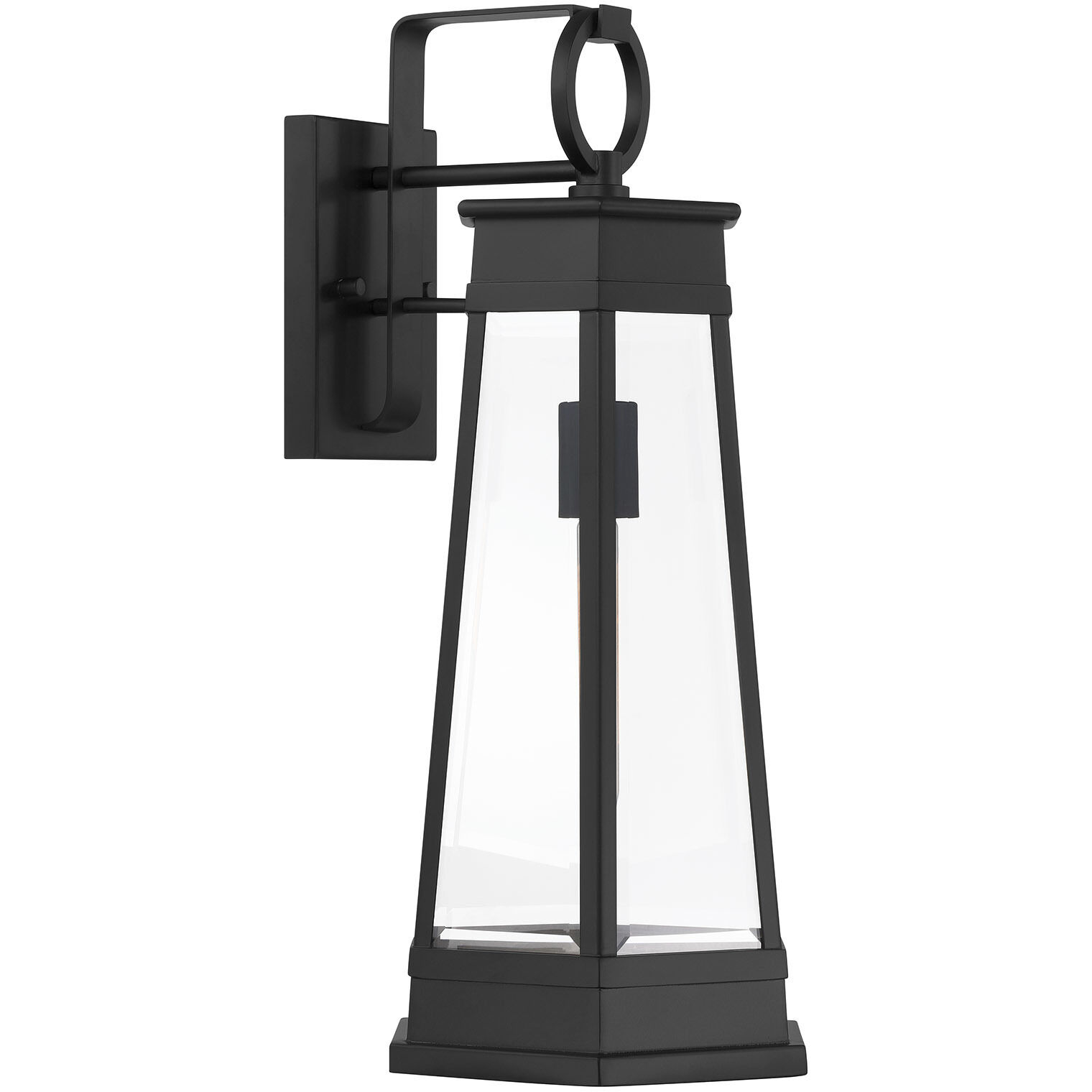 Payne 1 Light 21.38 inch Matte Black Outdoor Wall Lantern