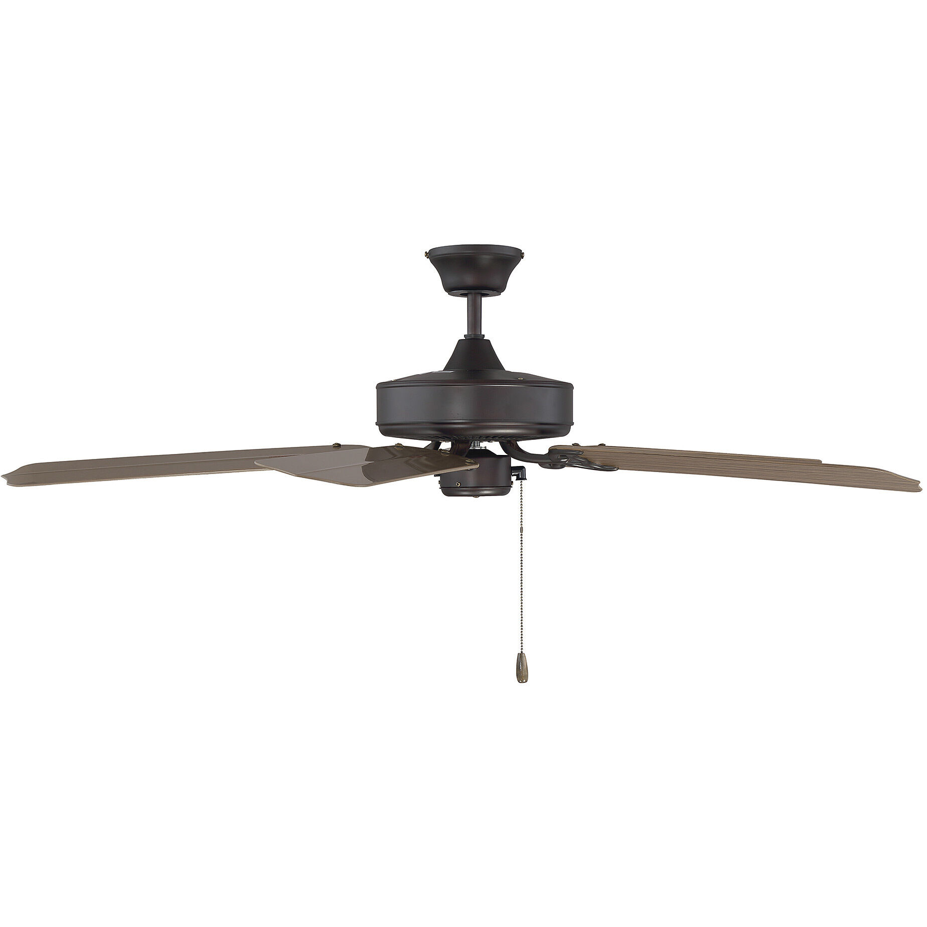 Nomad 52 inch English Bronze with Walnut Blades Ceiling Fan