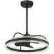 Corona 14 inch Matte Black with Black Blades Fan D'Lier