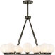 Loudon 16 Light 30 inch Mediterranean Bronze Chandelier Ceiling Light