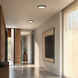 Stella LED 12 inch Black Flush Mount Ceiling Light, Essentials