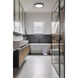 Stella LED 12 inch Black Flush Mount Ceiling Light, Essentials