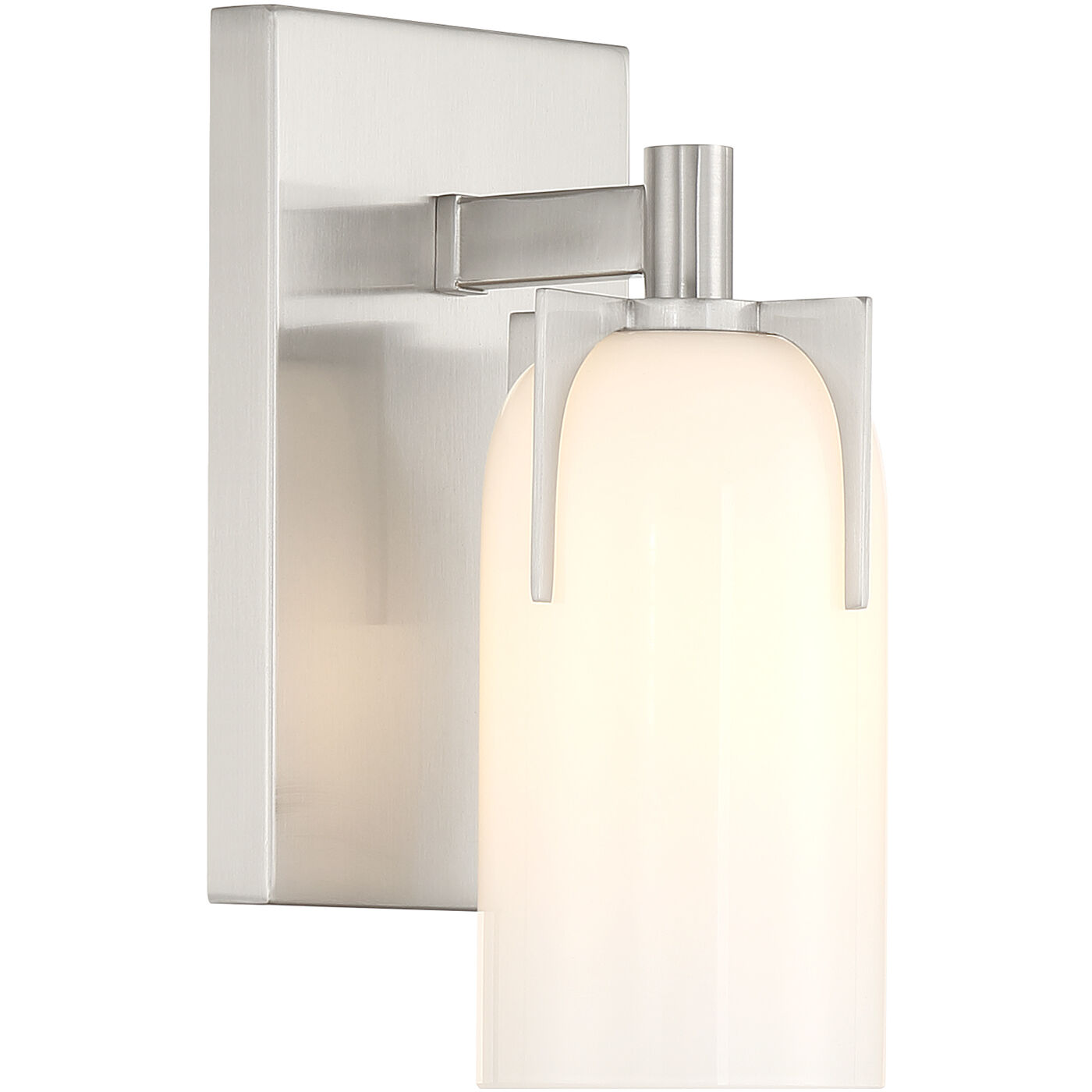 Caldwell 1 Light 4.75 inch Satin Nickel Bathroom Vanity Light Wall Light