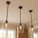 Octave 1 Light 8 inch Black Pendant Ceiling Light, Essentials