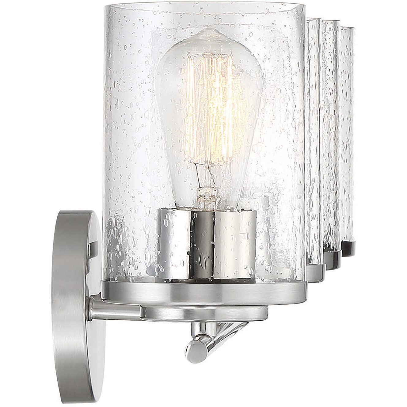 Marshall 4 Light 31 inch Polished Chrome Bathroom Vanity Light Wall Light, Essentials