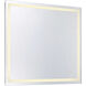 Beckett 36 X 30 inch Frost Mirror, Frontlit and Backlit