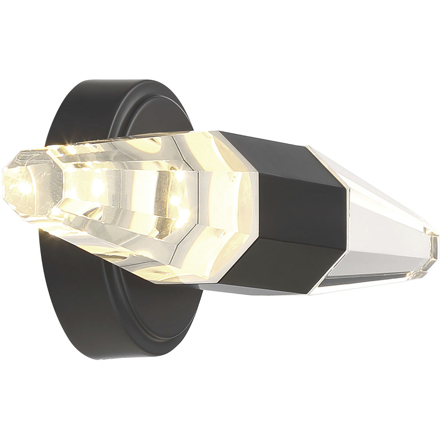 Beaumont LED 18 inch Black Lustre Bathroom Vanity Light Wall Light