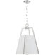 Mansfield 3 Light 18 inch Polished Chrome Pendant Ceiling Light, Essentials