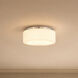 Edgemont 4 Light 20 inch Chrome Flush Mount Ceiling Light