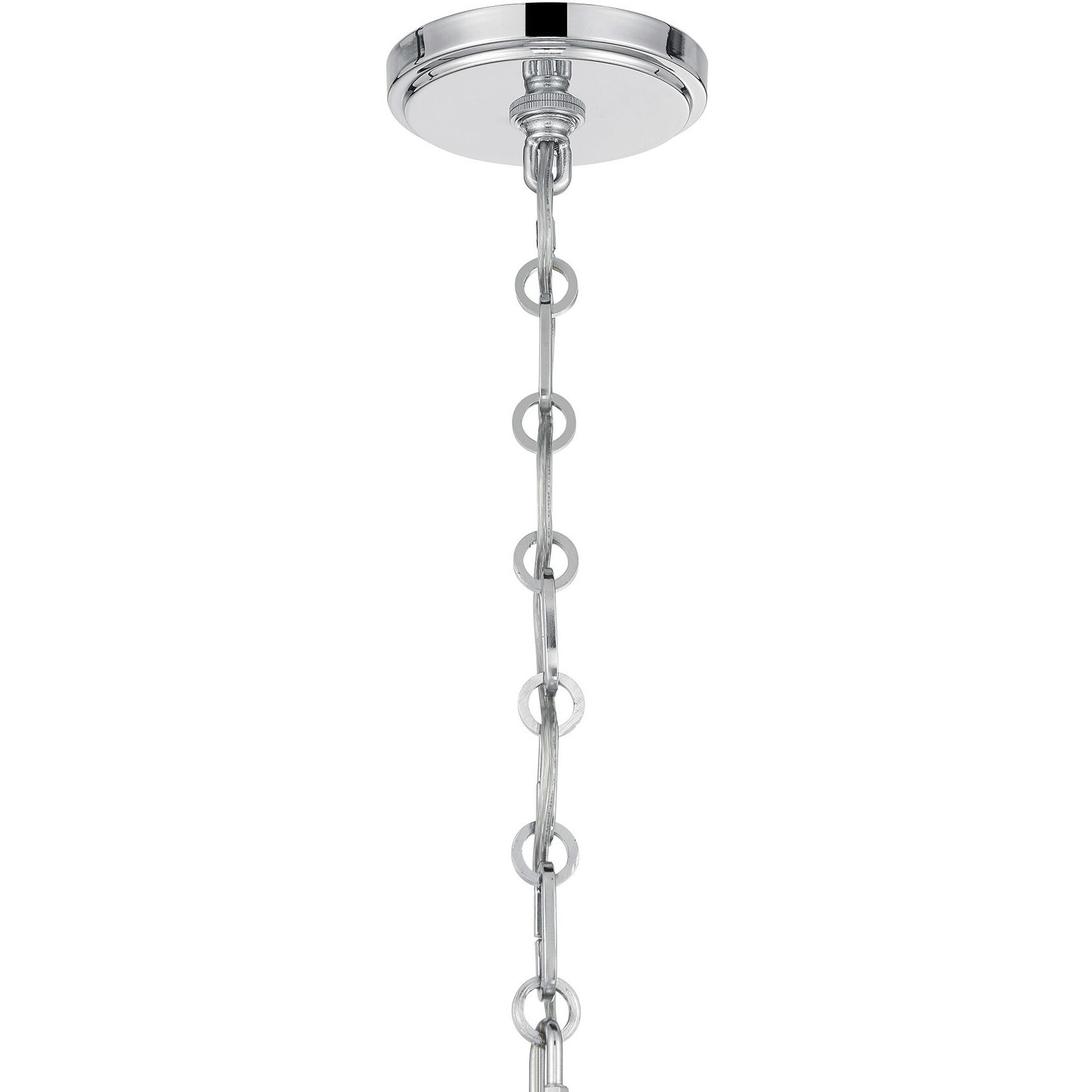 Cabot 1 Light 16 inch Chrome Pendant Ceiling Light