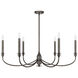Coventry 6 Light 40 inch Mediterranean Bronze Chandelier Ceiling Light, Essentials
