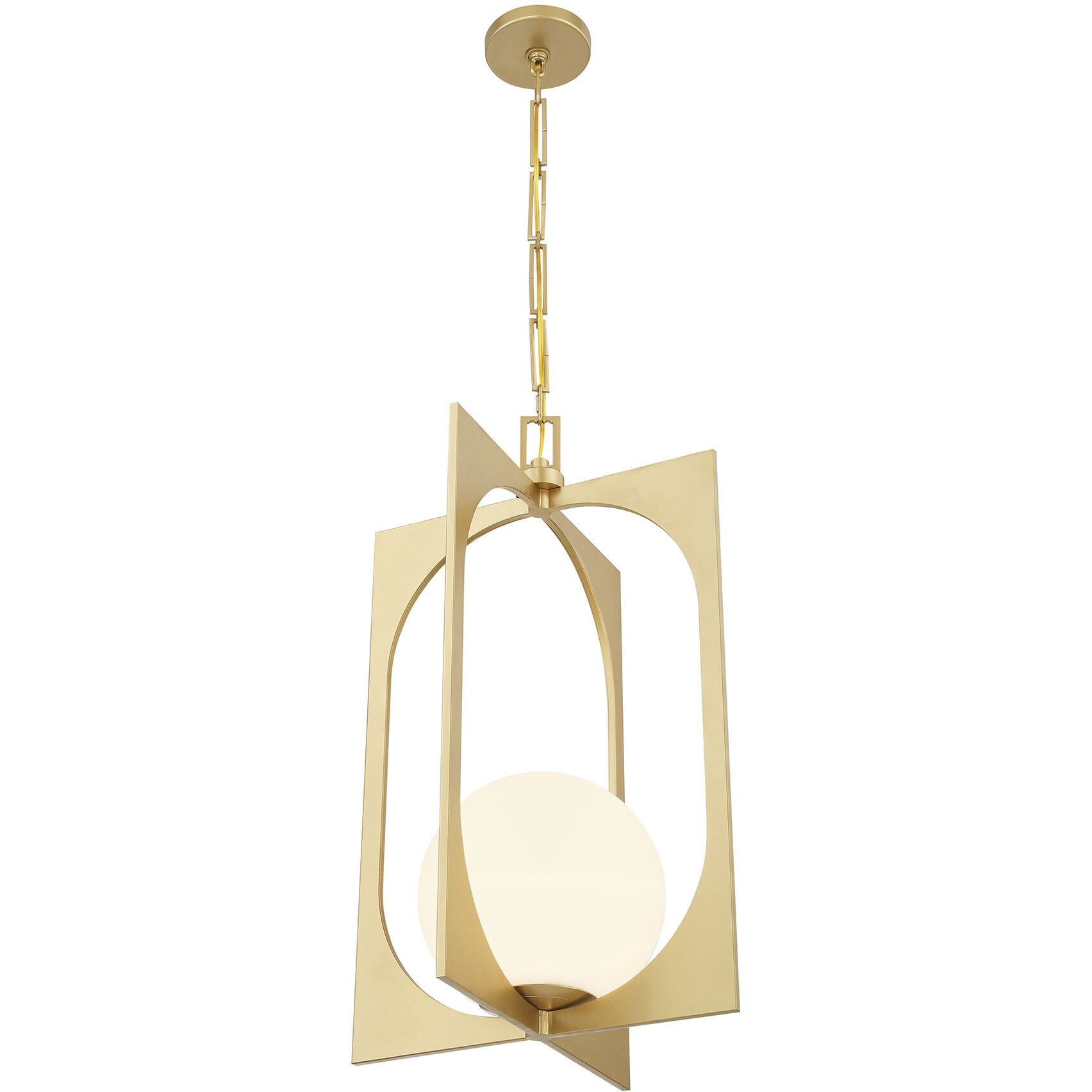 Harding 1 Light 16.5 inch Spun Gold Pendant Ceiling Light