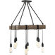 Burgess 8 Light 22 inch Durango Chandelier Ceiling Light