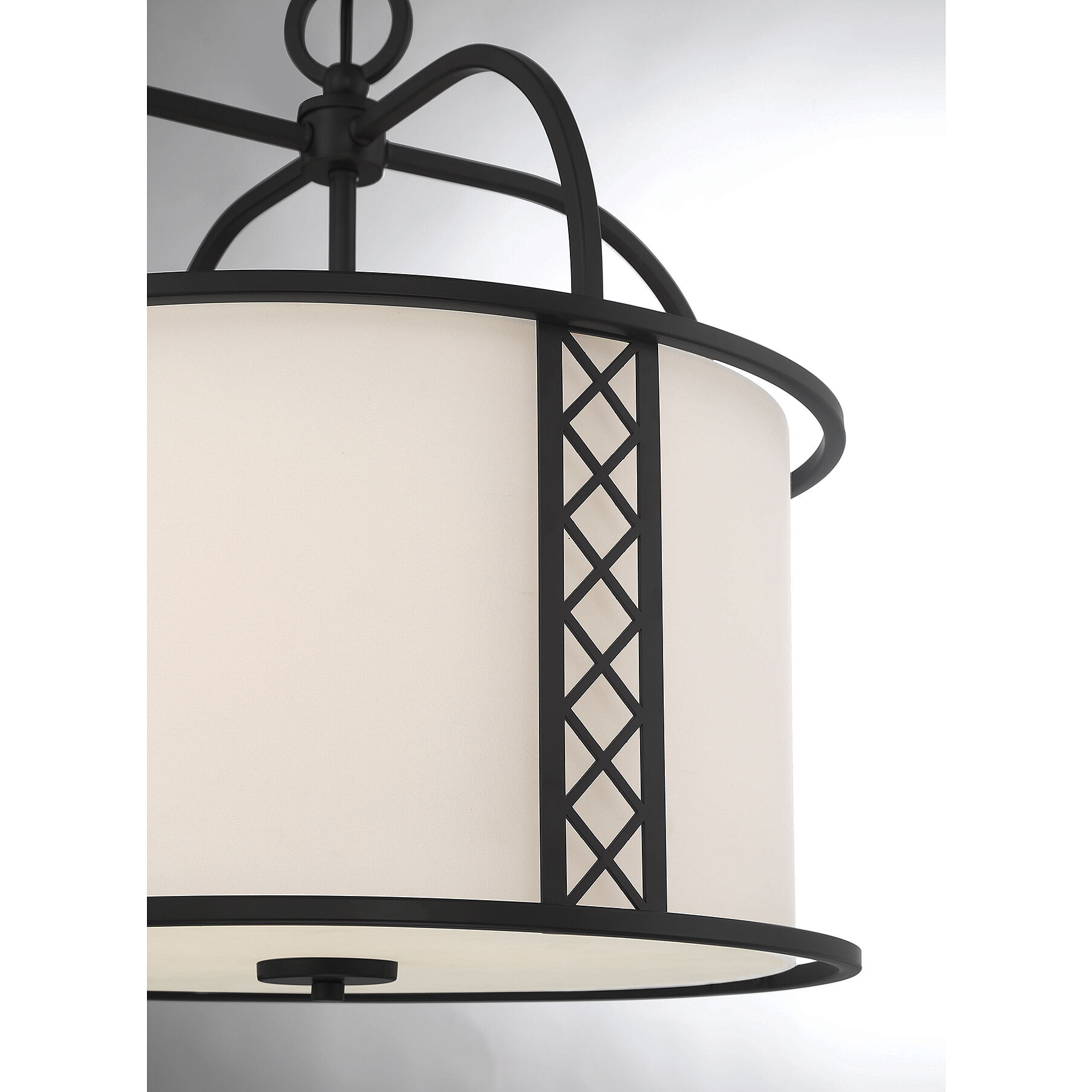 Rockford 3 Light 18 inch Matte Black Pendant Ceiling Light, Essentials