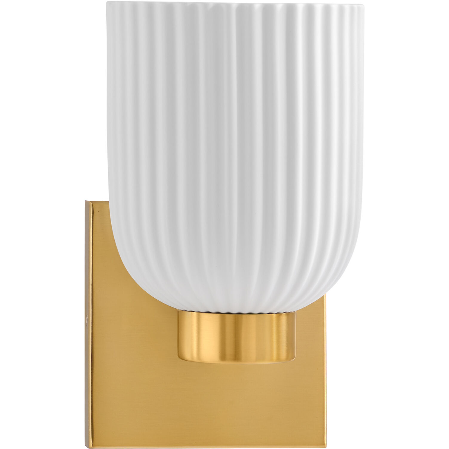 Isla Blanca 1 Light 5 inch Warm Brass Wall Sconce Wall Light