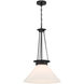 Myers 1 Light 18 inch Matte Black Pendant Ceiling Light