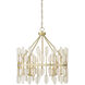 Royale 5 Light 22 inch Noble Brass Pendant Ceiling Light